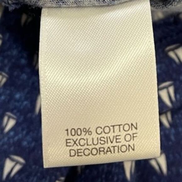 Daniel Cremieux Classics Men's Blue Sailboat Nautical Print Polo Shirt Size XL - Picture 5 of 10